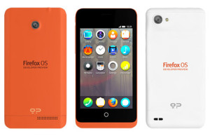 Prototyp eines Firefox OS Smartphones.  Foto von Mozilla. http://creativecommons.org/licenses/by/2.0/deed.de 